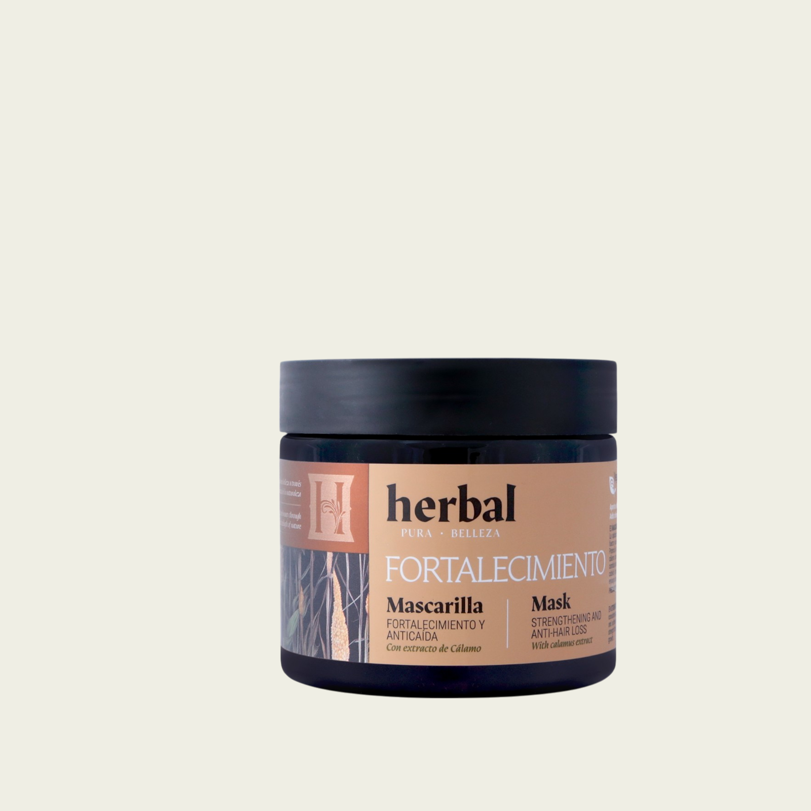 Mascarilla fortalecimiento y anticaída con extracto de cálamo