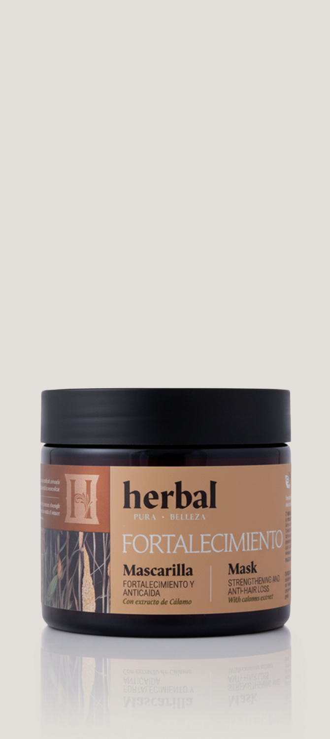 Mascarilla fortalecimiento y anticaída con extracto de cálamo 355 ML