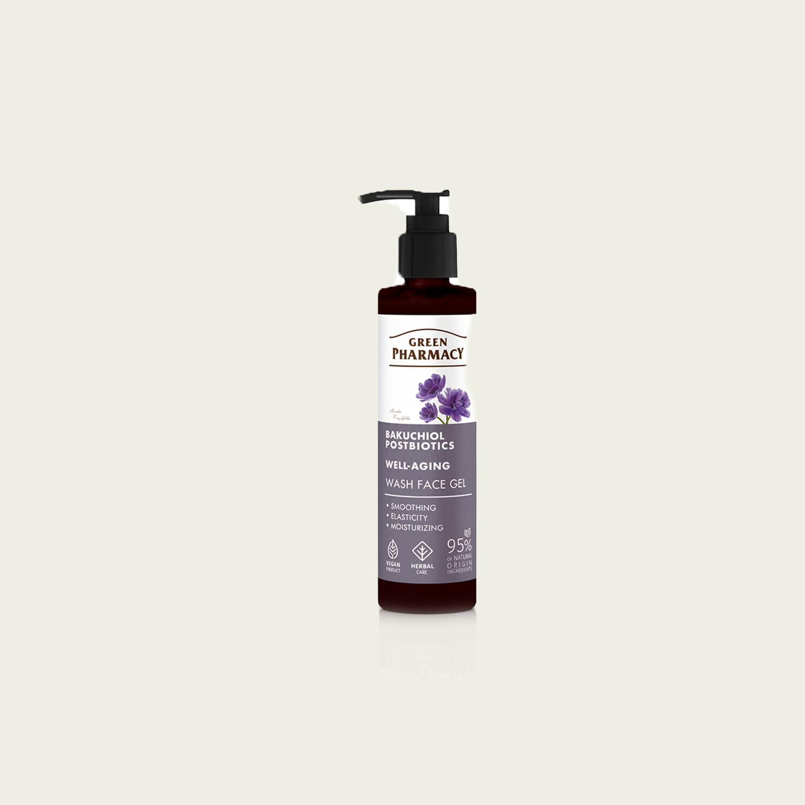 Gel lavado facial BAKUCHIOL + POSTBIÓTICOS "Bien envejecer" 200ml
