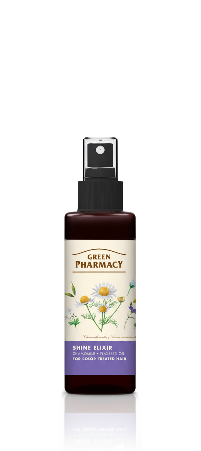 Elixir para cabello teñido CAMOMILA y ACEITE DE LINO 150ml