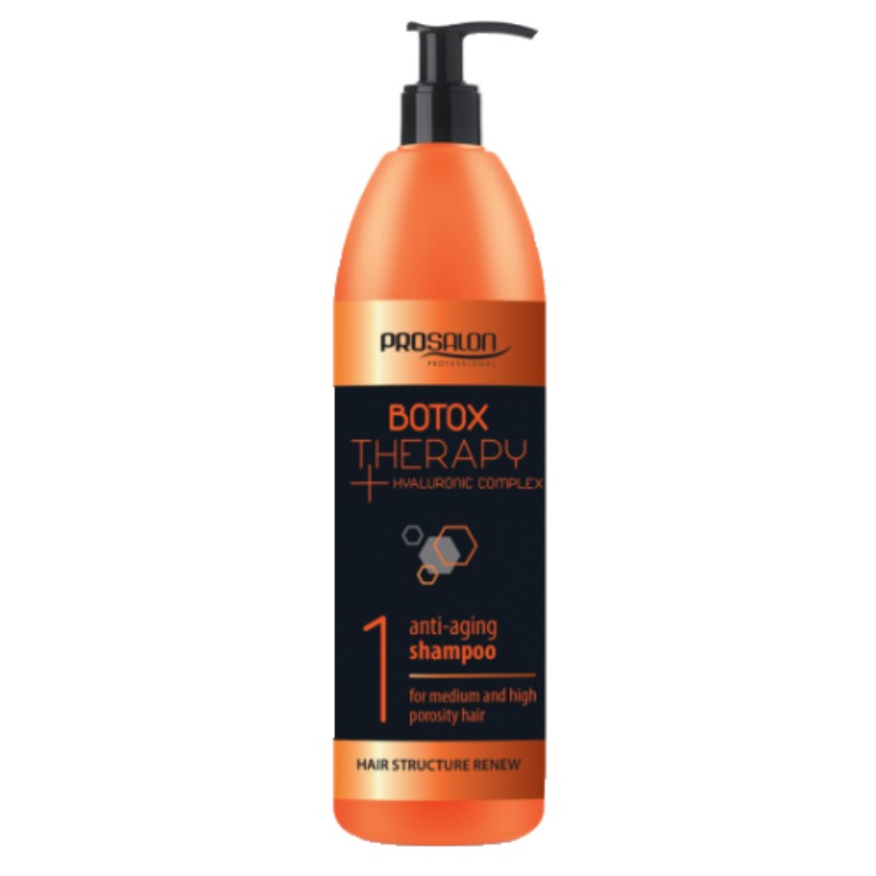 Champú Anti-Edad con Ácido Hialurónico y Aminoácidos 1000 ml | Prosalon Botox Therapy