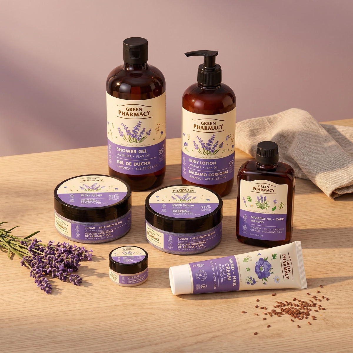 Ritual Relax Lavanda & Lino — Noche y descanso