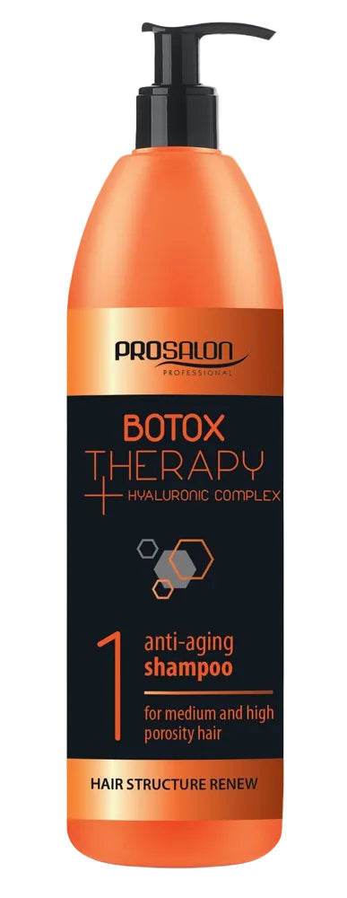 Champú Anti-Edad con Ácido Hialurónico y Aminoácidos 1000 ml | Prosalon Botox Therapy
