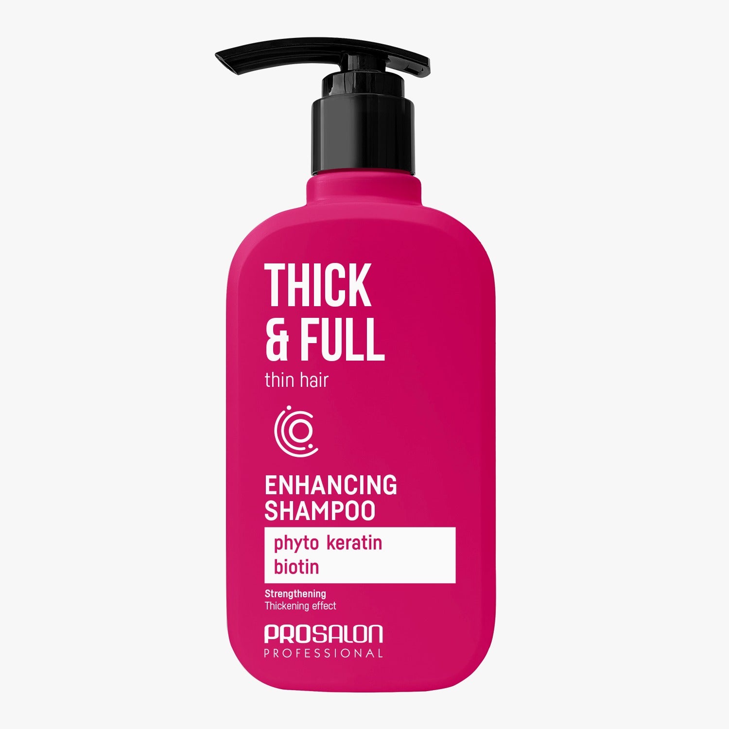 Champú Fortalecedor con Biotina y Proteínas Vegetales 375 ml | Prosalon Effect Thick&Full