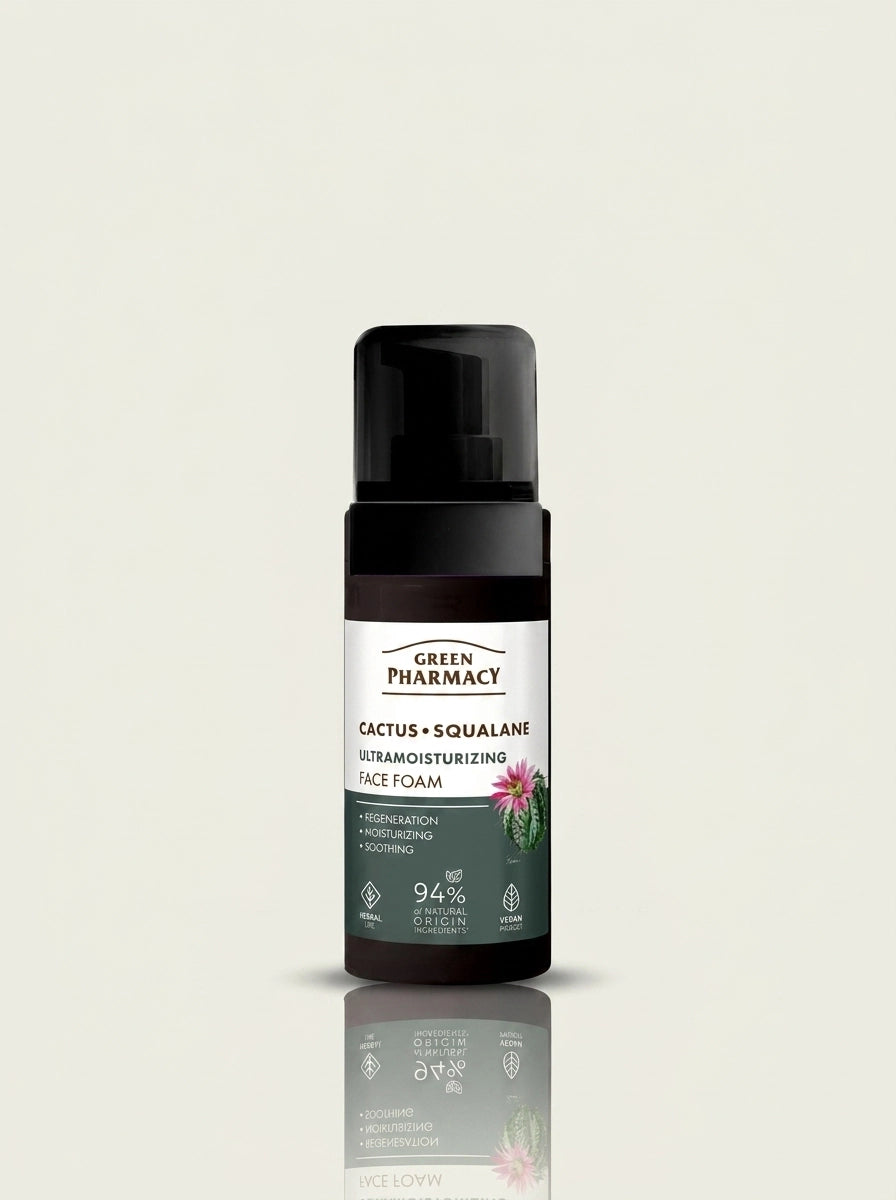 Espuma facial CACTUS + ESCUALENO "Ultrahidratante" 150ml