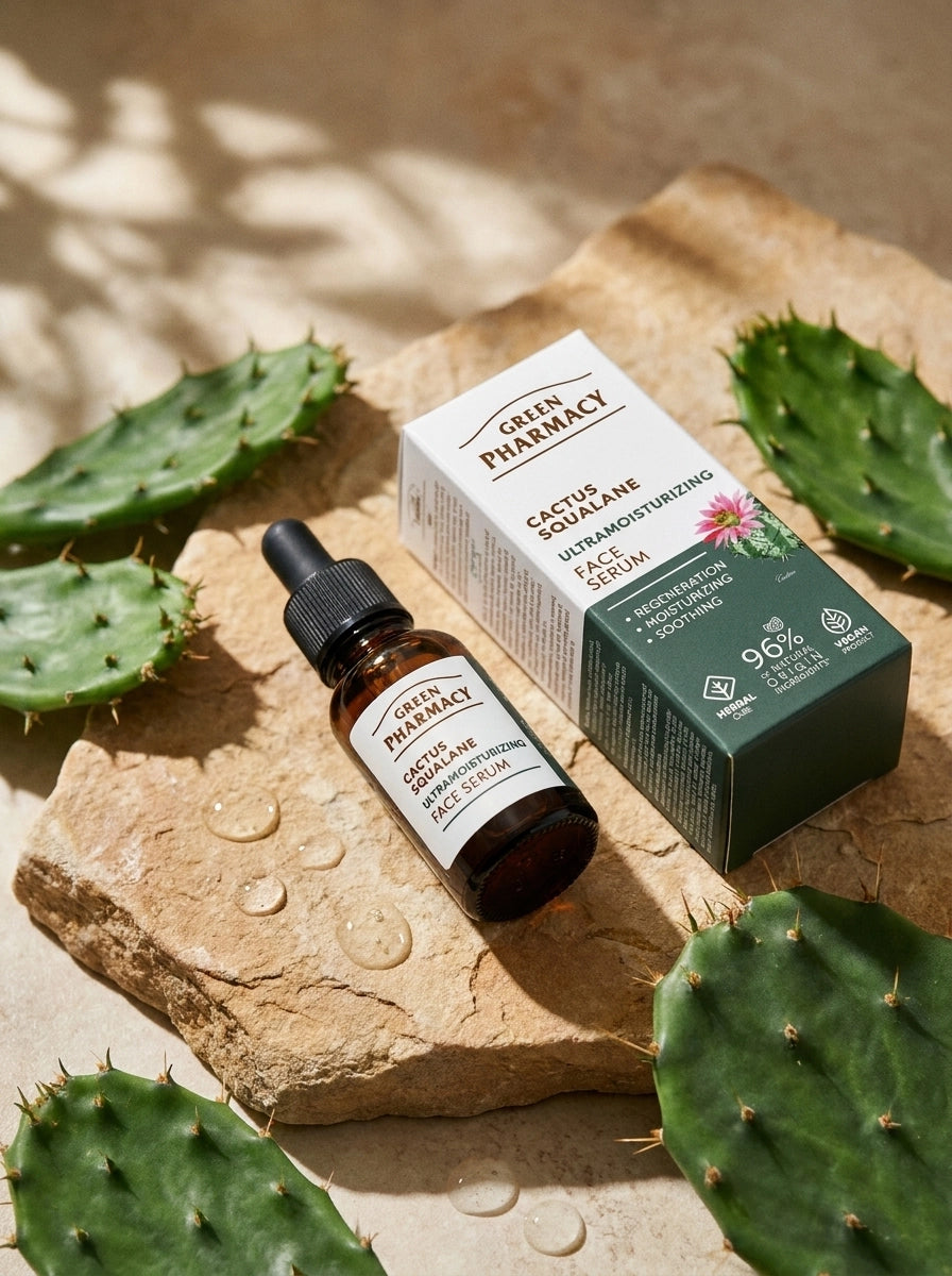 Serum facial CACTUS + ESCUALENO "Ultrahidratante" 30ml