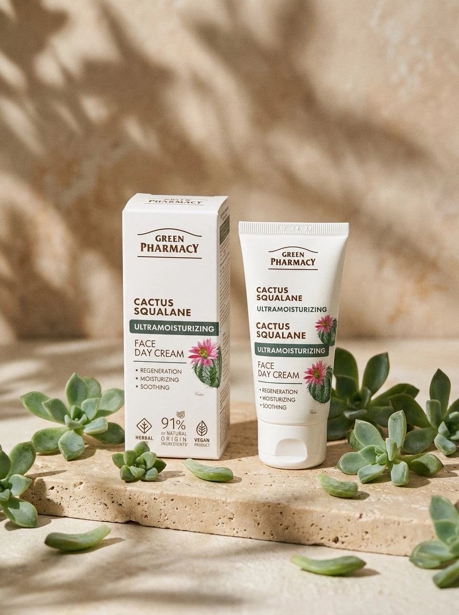 Crema facial Día CACTUS + ESCUALENO "Ultrahidratante" 50ml