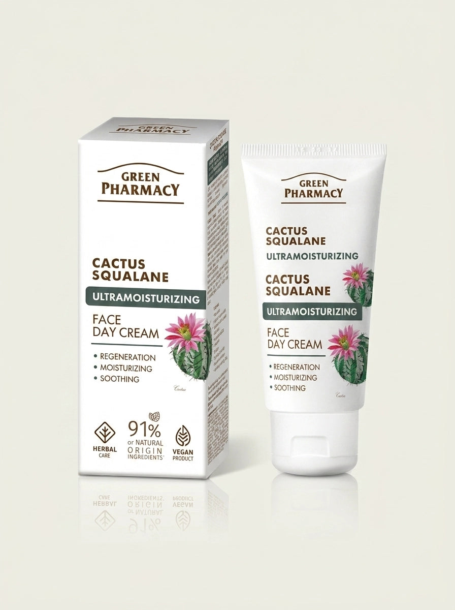 Crema facial Día CACTUS + ESCUALENO "Ultrahidratante" 50ml