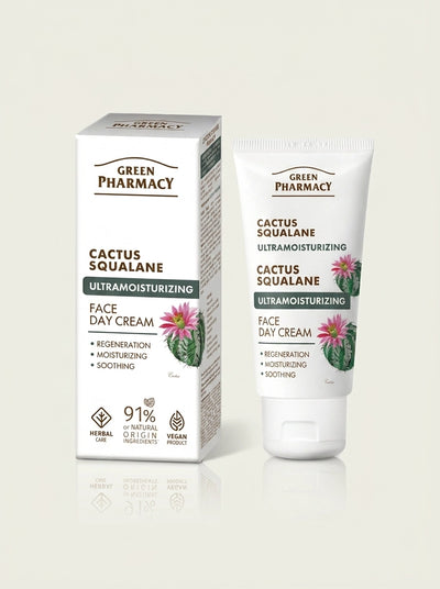 Crema facial Día CACTUS + ESCUALENO "Ultrahidratante" 50ml