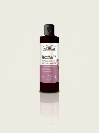 Agua micelar ROSA DE DAMASCO + CERAMIDAS "Revitalización" 200ml