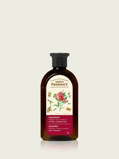 Champú para cabello seco y dañado ACEITE de ARGÁN y GRANADA 350ml