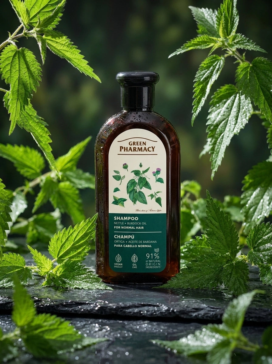 Champú para cabello normal ORTIGA Y ACEITE DE BARDANA 350ml